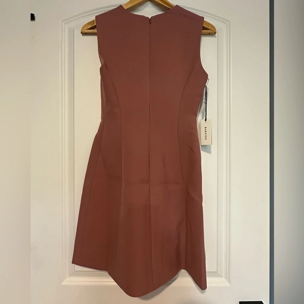 NWT *PINK* Babaton Opportunity Hourglass Mini Dress Red Willow Aritzia size 0 - Picture 12 of 12